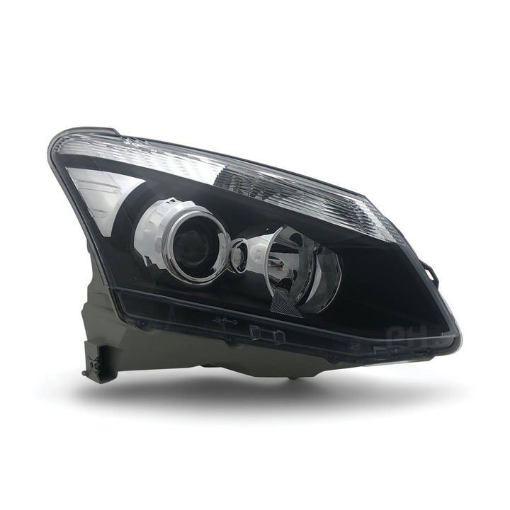 Headlights Black Projector PAIR Fits Isuzu DMAX Ute 2012 - 2016