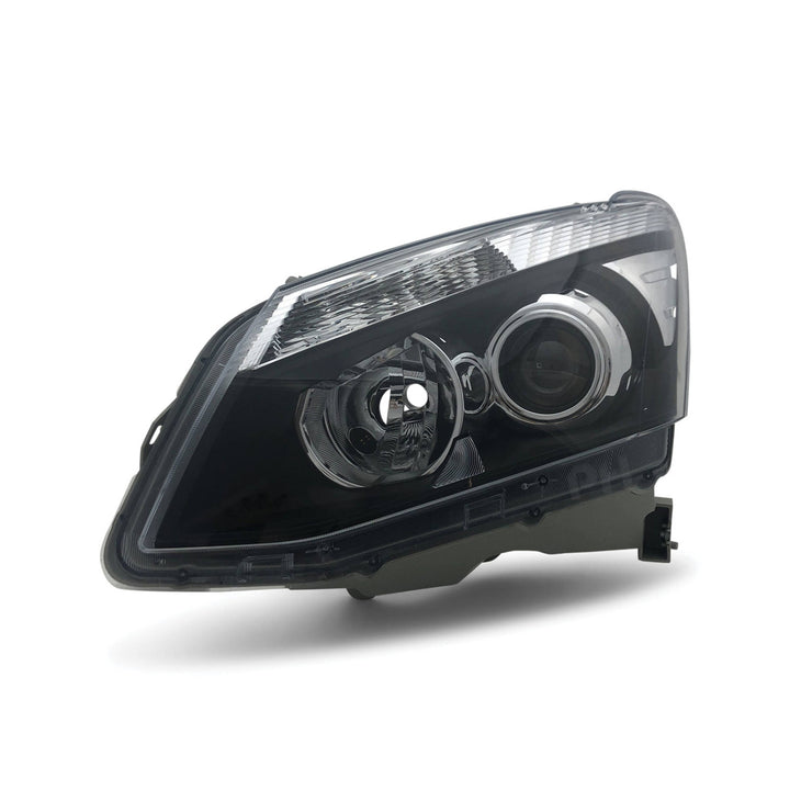 Headlight Black Projector LEFT Fits Isuzu DMAX Ute 2012 - 2016