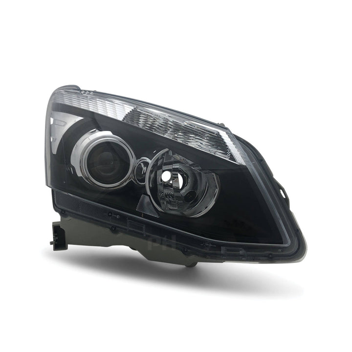 Headlights Black Projector PAIR Fits Isuzu DMAX Ute 2012 - 2016
