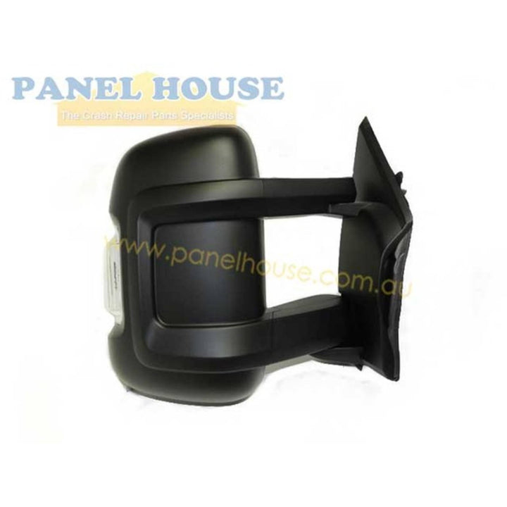 Door Mirrors PAIR Long Arm Cab Chassis Electric fits Fiat Ducato Van 07-18