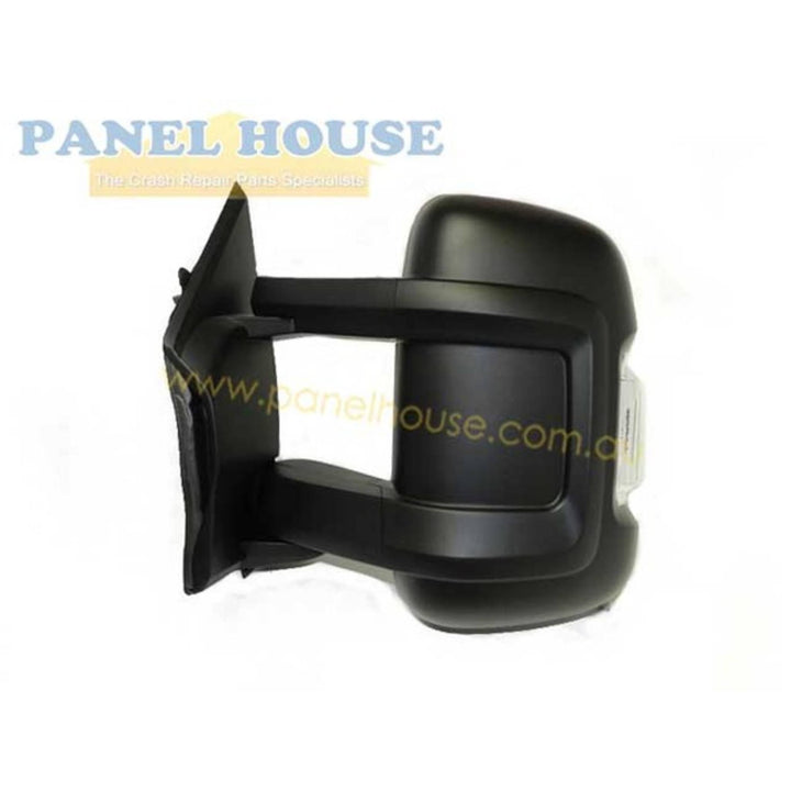 Door Mirrors PAIR Long Arm Cab Chassis Electric fits Fiat Ducato Van 07-18