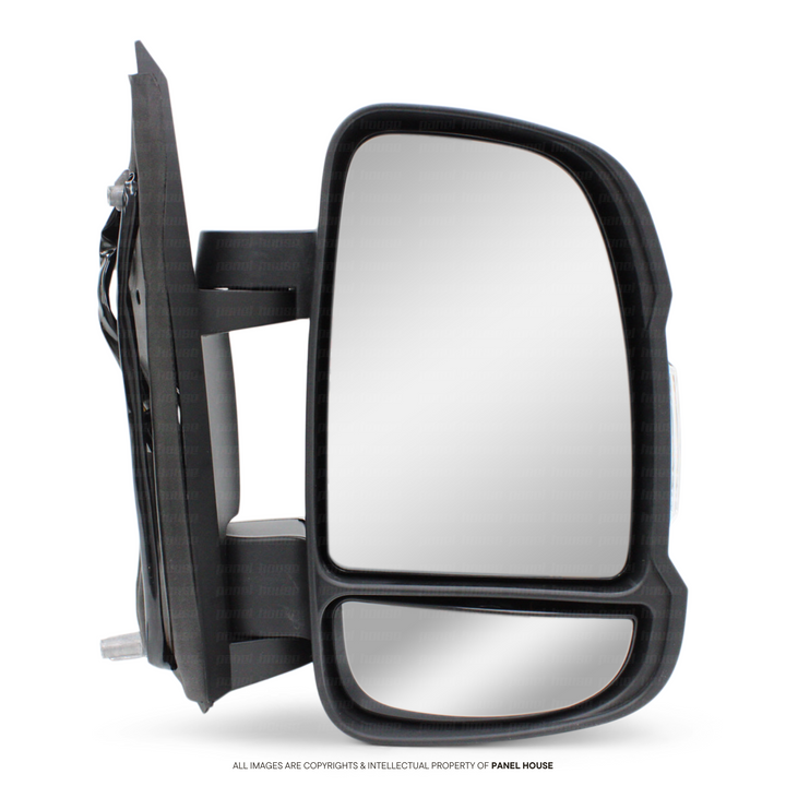 Door Mirrors PAIR Van Short Arm Electric fits Fiat Ducato Van 07-18