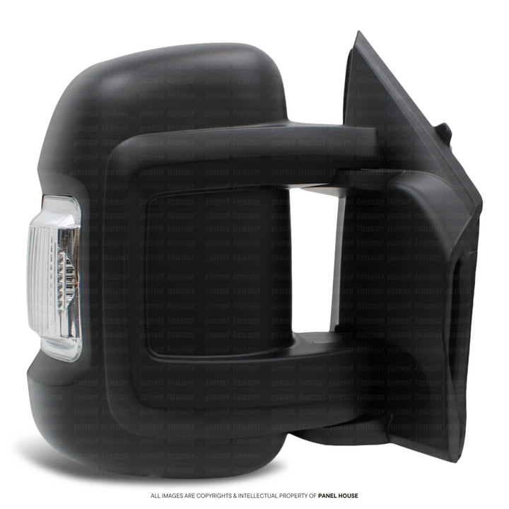 Door Mirrors PAIR Van Short Arm Electric fits Fiat Ducato Van 07-18