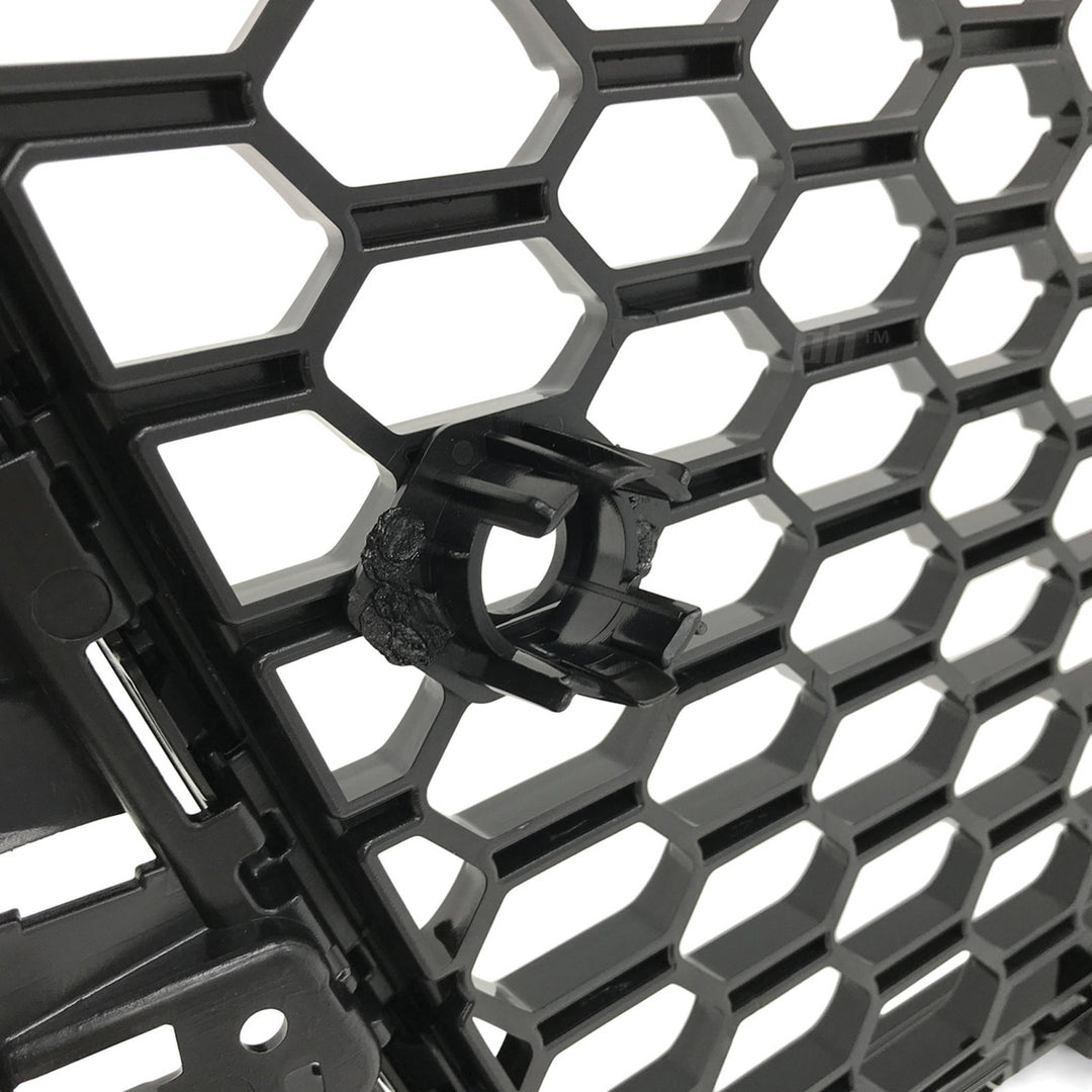 Grill Gloss Black Honeycomb RS3 Style Fits Audi A3 S3 8V 2013 - 2016