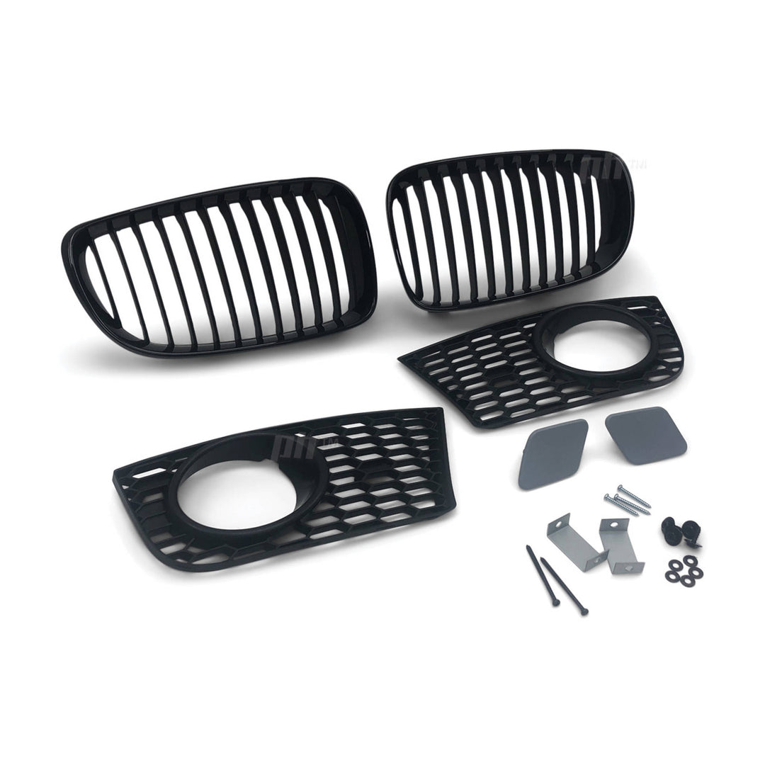 Bumper Bar M1 Style fits BMW 1 Series Sensor & Washer Type 2004-2014 E82 E87 E88