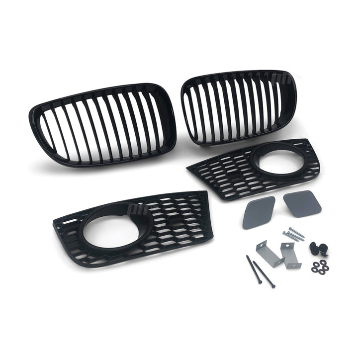 Bumper Bar M1 Style fits BMW 1 Series Sensor & Washer Type 2004-2014 E82 E87 E88