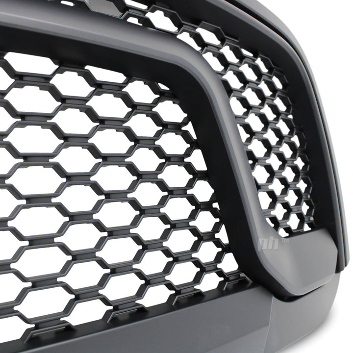 Grill Black Edition Mesh Rebel Style fits Dodge RAM 1500 DS 2013 - 2018