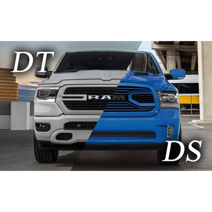 Grill Black Edition Mesh Rebel Style fits Dodge RAM 1500 DS 2013 - 2018