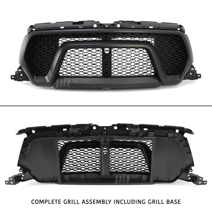 Grill Black Edition Mesh Rebel Style fits Dodge RAM 1500 DT 2019 - 2021