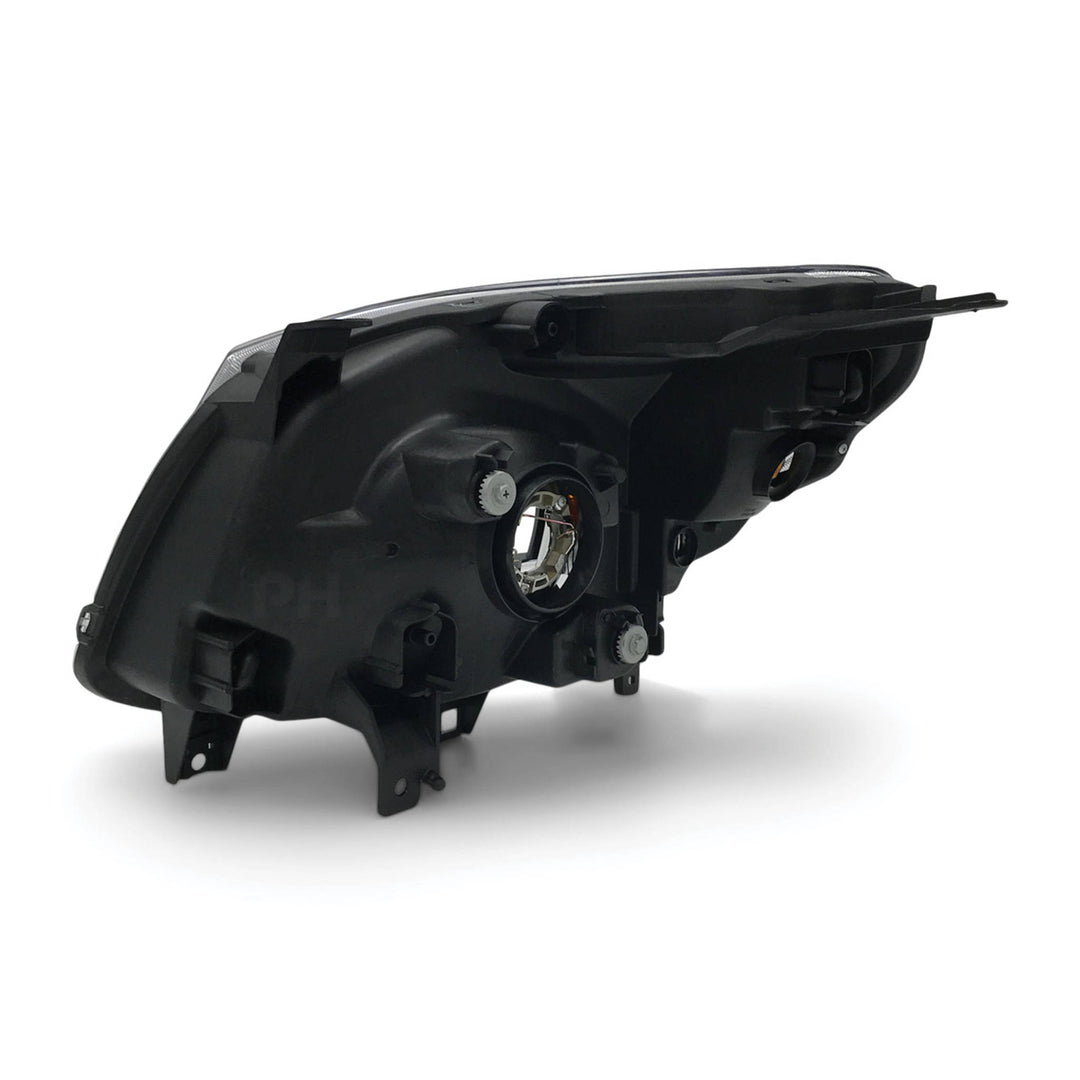 Headlights Black PAIR Fits Ford Ranger PK 2009 - 2011