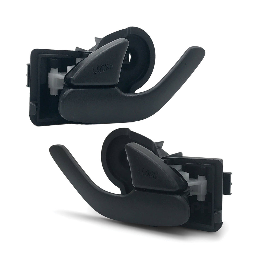 Interior Door Handle SET Black Fits Mazda Tribute EP 2000 - 2006