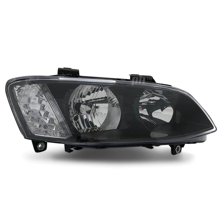 Headlight Black RIGHT fits Holden Commodore VE SS SV6 2010 - 2013