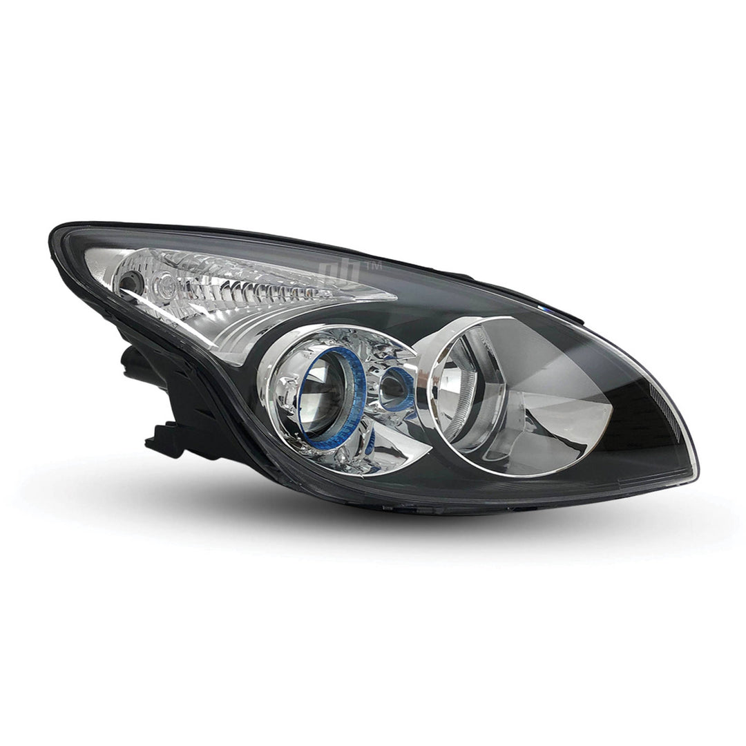 Headlight Black Projector RIGHT fits Hyundai i30 FD 2010 - 2012 Hatch & Wagon