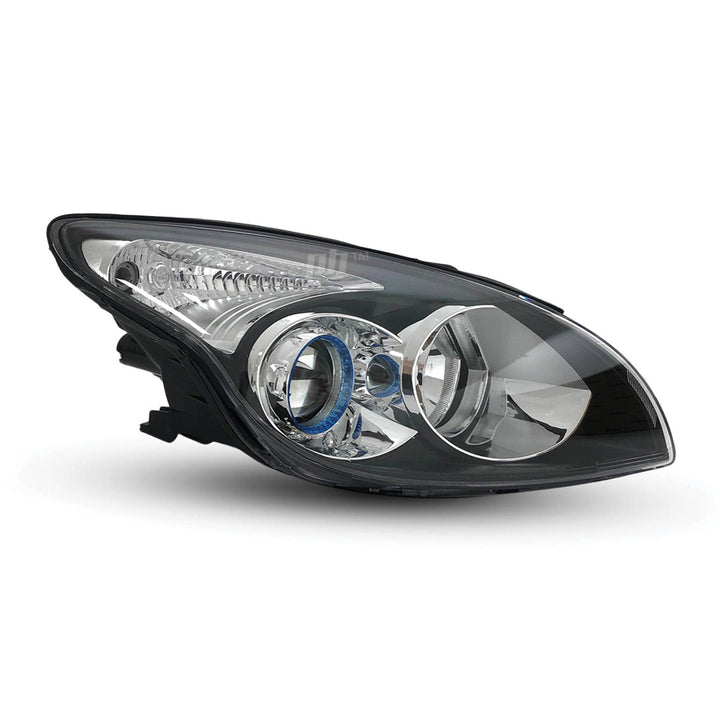 Headlight Black Projector RIGHT fits Hyundai i30 FD 2010 - 2012 Hatch & Wagon