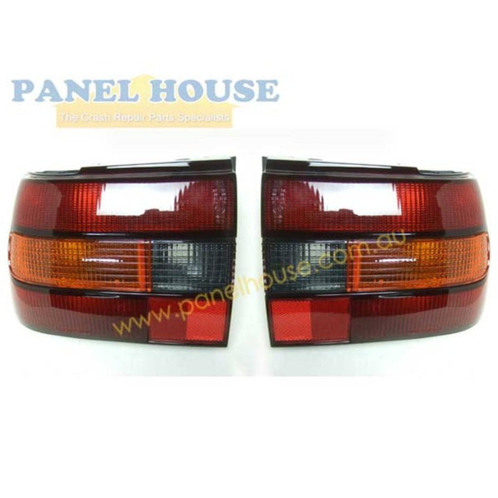 Tail Lights PAIR Smokey Tinted fits Holden Commodore VN Sedan