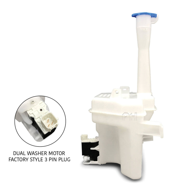 Windscreen Washer Bottle With Motor No Sensor Type Fits Hyundai I30 FD 07 - 12