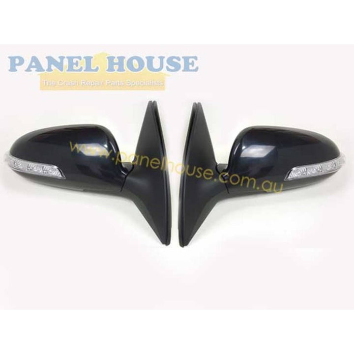 Door Mirrors PAIR With Blinker Electric fits autofold Hyundai i30 Wagon 09 - 12 PR