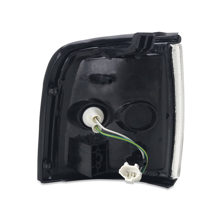 Corner Park Lights PAIR Clear Black Trim fits Holden Rodeo TF Ute 1991 - 1997