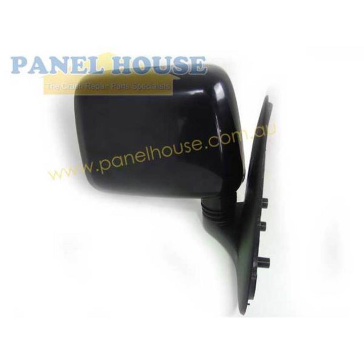 Door Mirror RIGHT Black Sail Mount fits Holden Rodeo 97 - 02