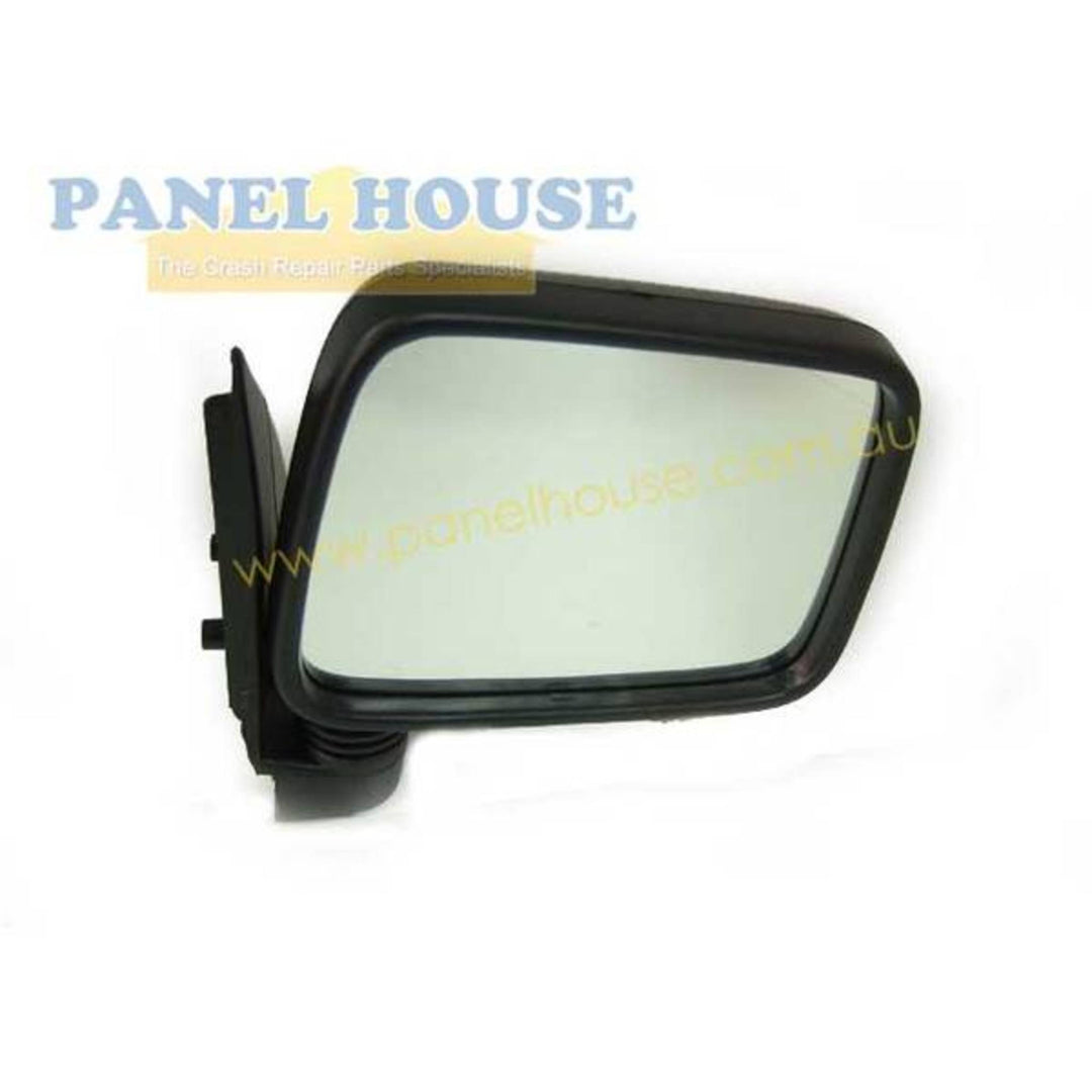 Door Mirror RIGHT Black Sail Mount fits Holden Rodeo 97 - 02