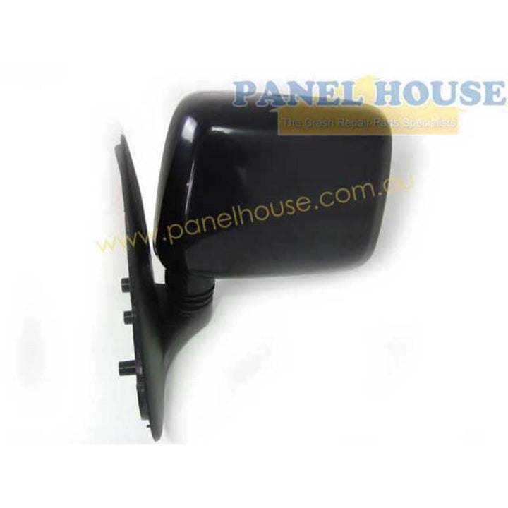 Door Mirror LEFT Black Sail Mount fits Holden Rodeo 97 - 02