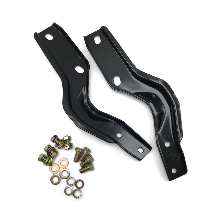 Rear Bumper Bar Black Fits Isuzu DMAX 2012 - 2020 Flat Top D-MAX