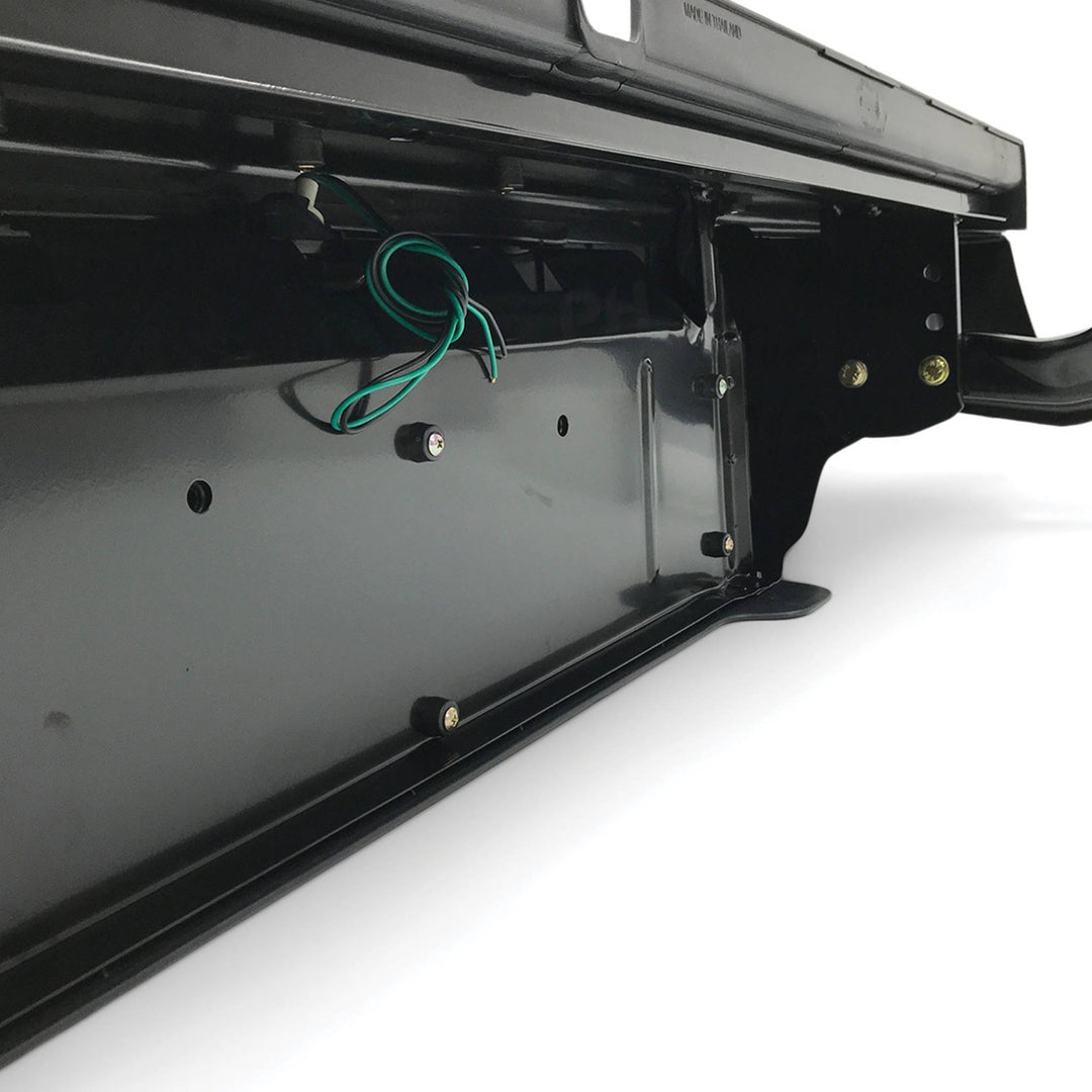 Rear Bumper Bar Black Fits Isuzu DMAX 2012 - 2020 Flat Top D-MAX