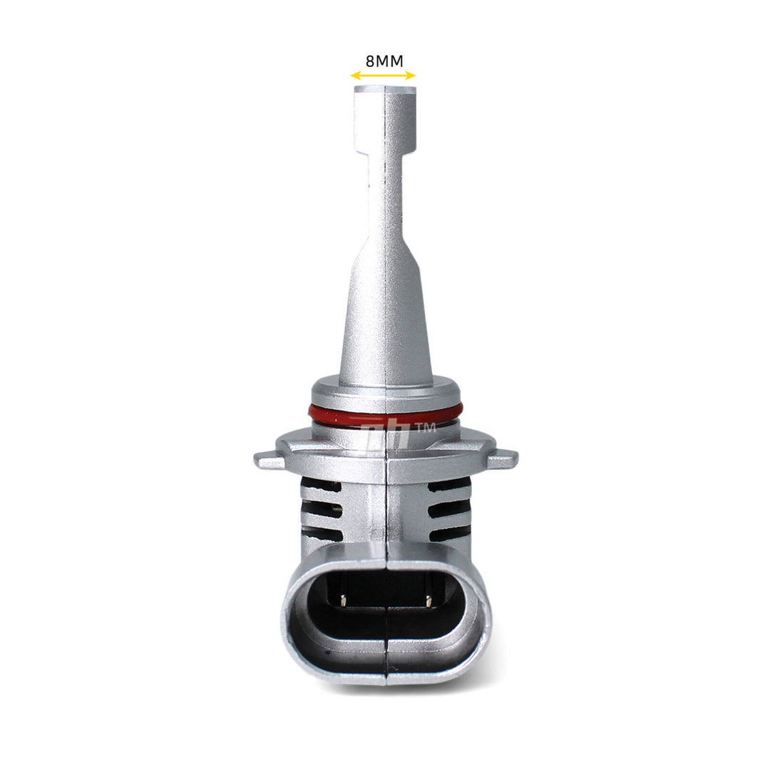 HB3 9005 LED Headlight Bulbs 6500K 8000LM PAIR LEDO