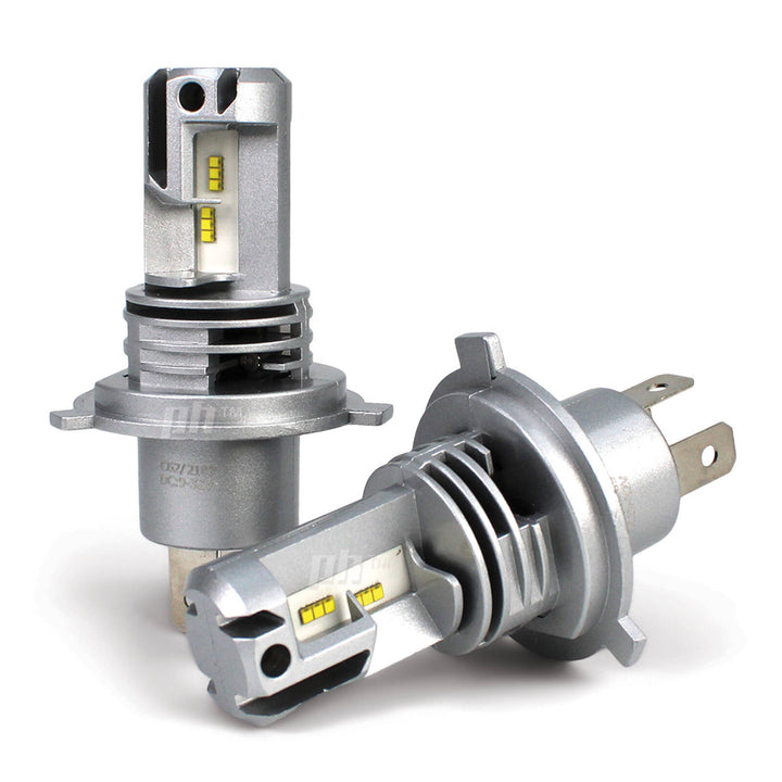 H4 LED Headlight Bulbs 6500K 8000LM PAIR LEDO