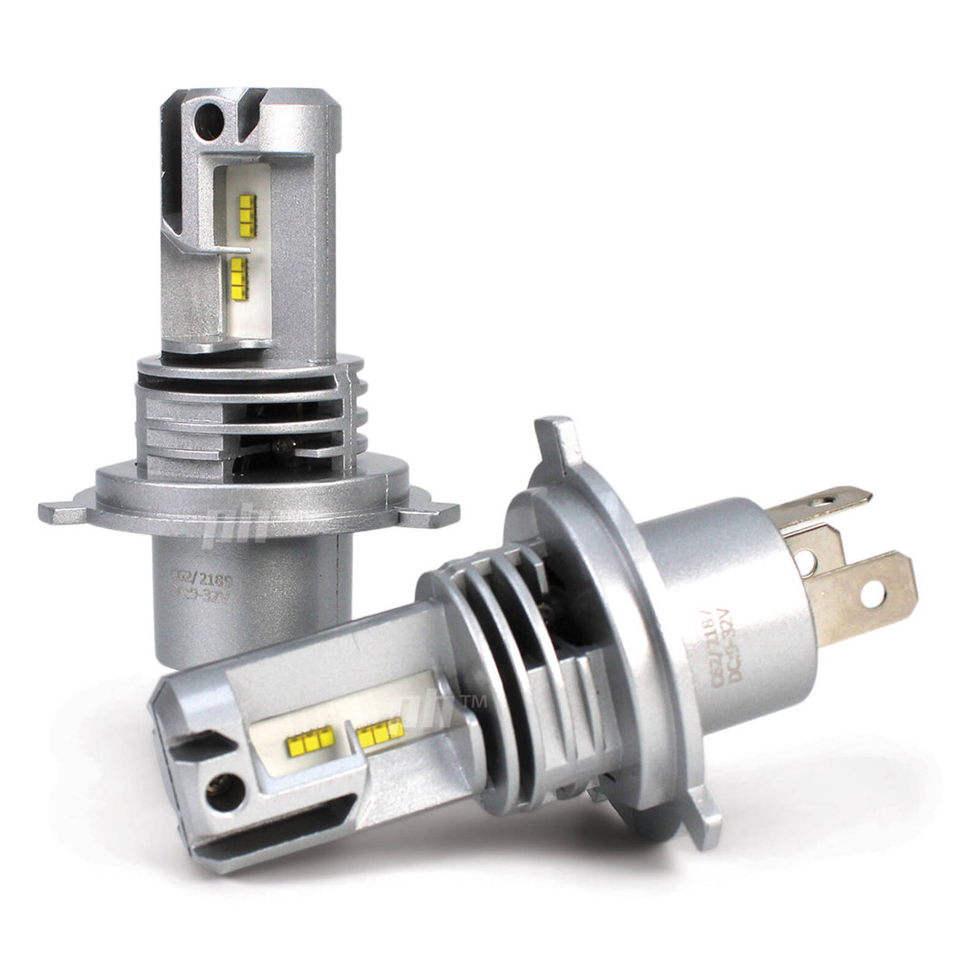 H4 LED Headlight Bulbs 6500K 8000LM PAIR LEDO