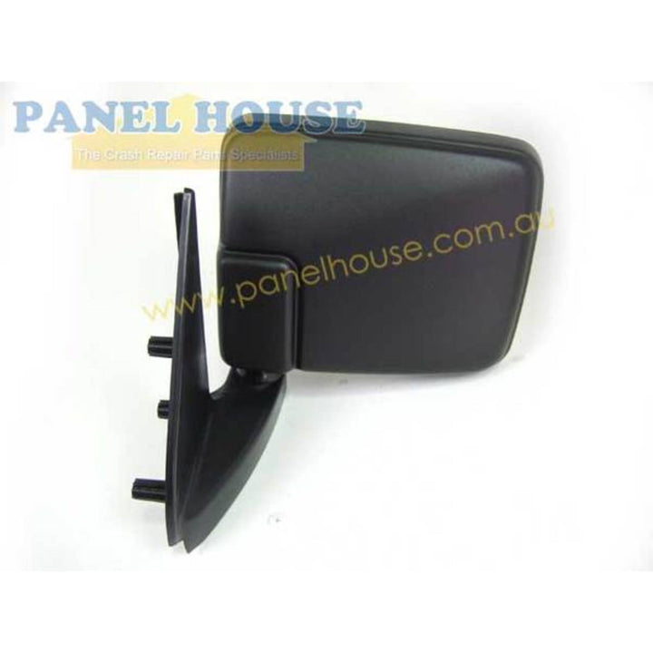 Door Mirror LEFT Black fits Mitsubishi L300 Express Van 86 - 00