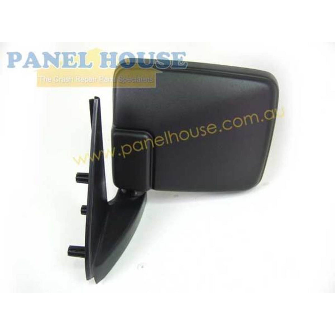 Door Mirrors PAIR Black fits Mitsubishi L300 Express Van 86 - 00