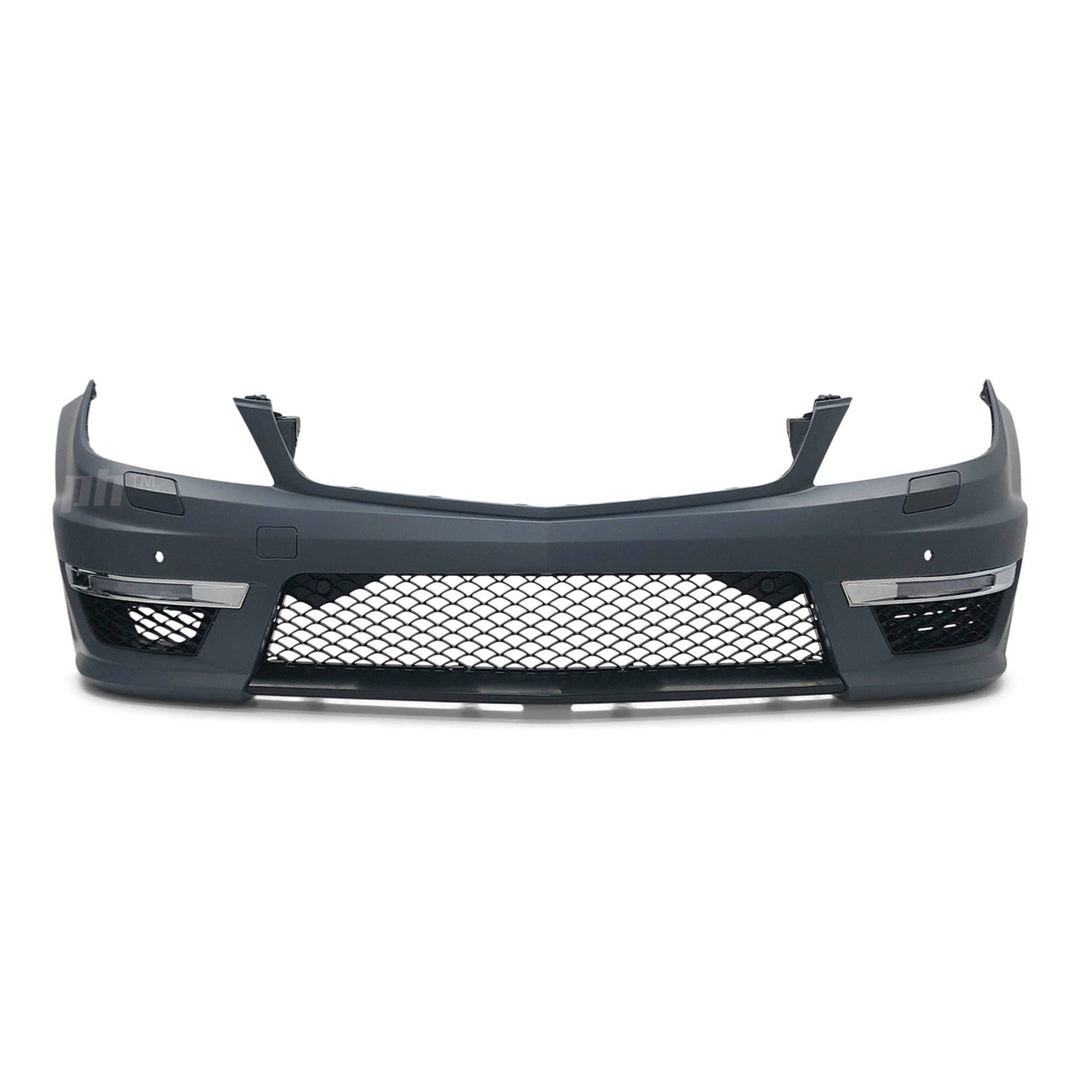 Front Bumper Bar Kit AMG C63 Style Fits Mercedes C-Class W204 2011 - 2014