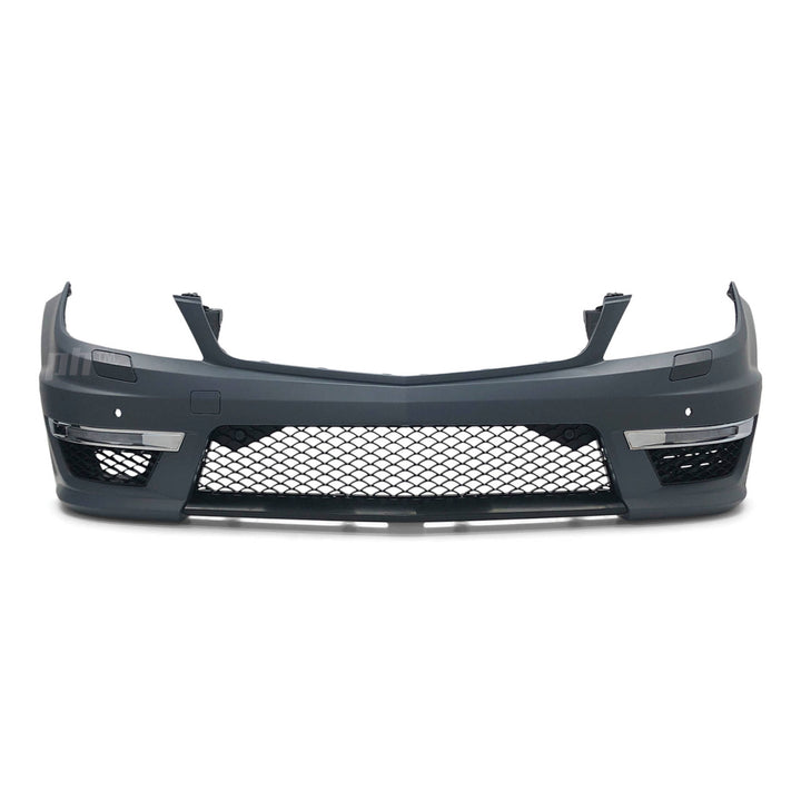 Front Bumper Bar Kit AMG C63 Style Fits Mercedes C-Class W204 2011 - 2014