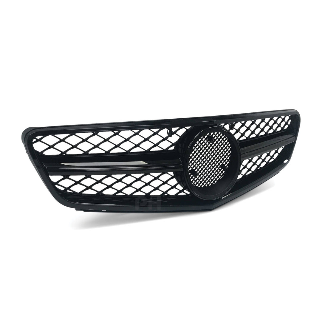 Grill Gloss BLACK AMG C63 Style Fits Mercedes-Benz W204 C-Class 2007 - 2014