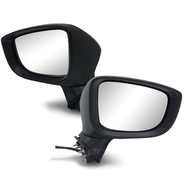 Door Mirrors PAIR Electric With Indicator fits Mazda 3 BM Sedan & Hatch 2013 - 2016