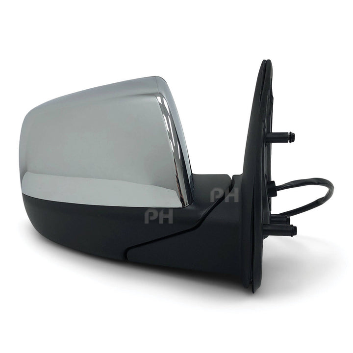 Door Mirror Chrome Electric RIGHT fits Mazda BT50 & Ford Ranger PJ PK 2006 - 2011