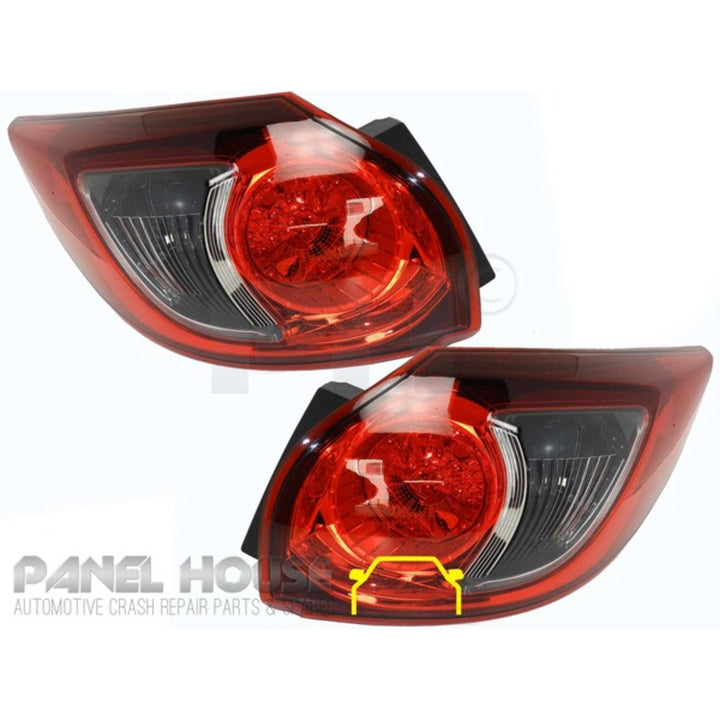 Tail Lights PAIR fits Mazda CX5 KE 2012 - 2014