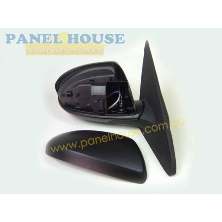 Door Mirrors PAIR Black Electric fits Mazda 3 BL 09 - 13