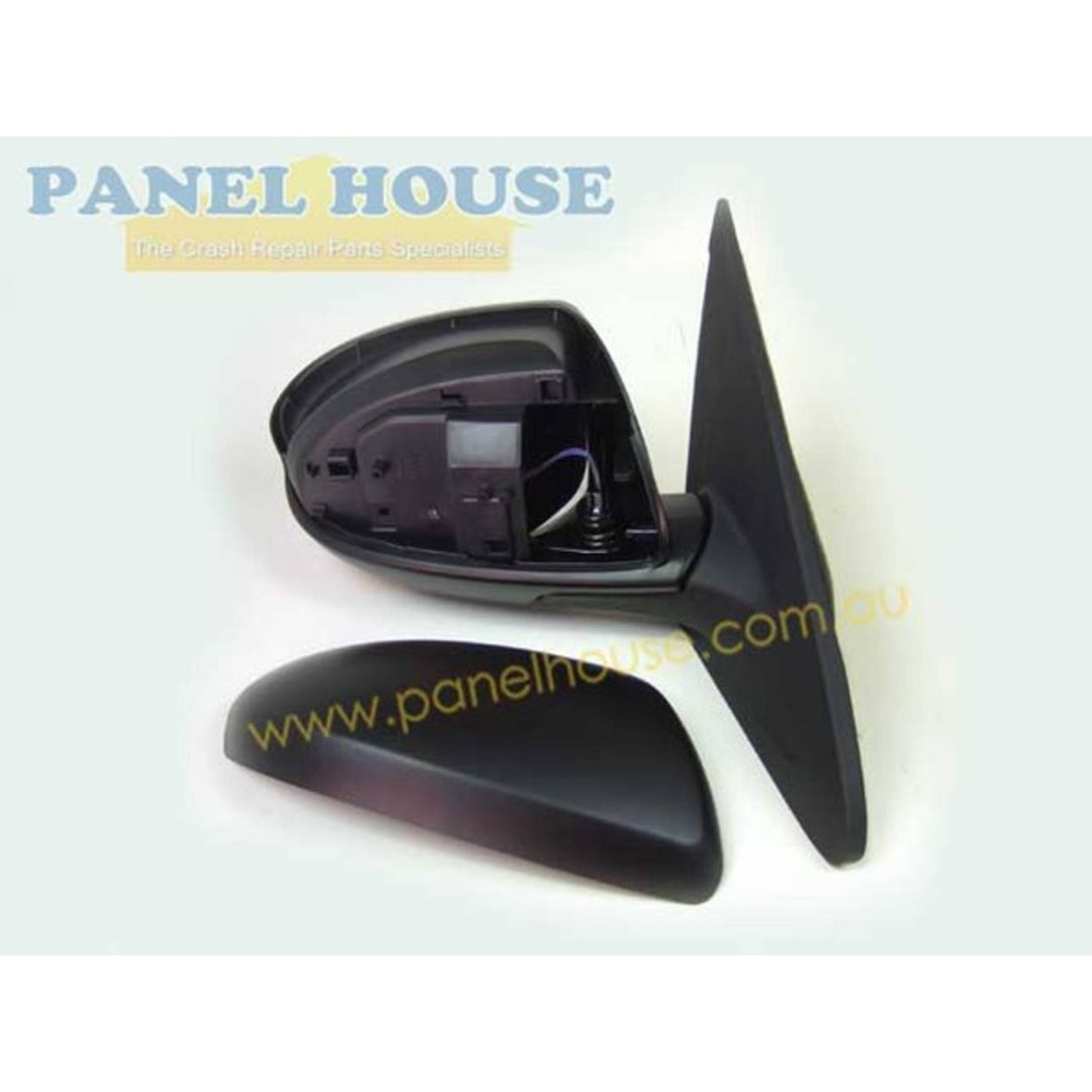 Door Mirrors PAIR Black Electric fits Mazda 3 BL 09 - 13