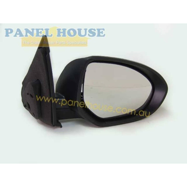 Door Mirrors PAIR Black Electric fits Mazda 3 BL 09 - 13