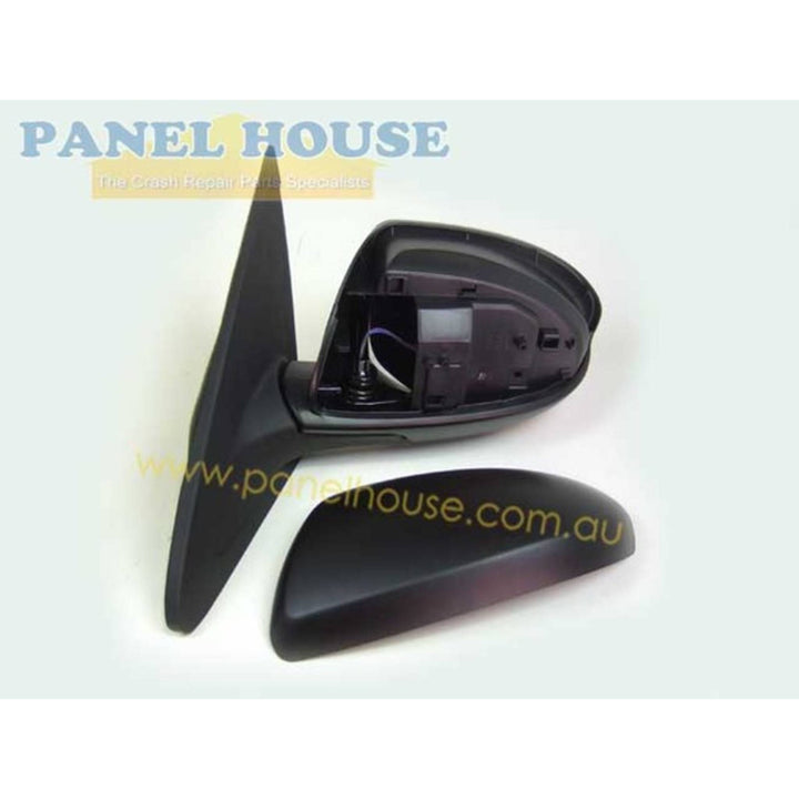 Door Mirrors PAIR Black Electric fits Mazda 3 BL 09 - 13
