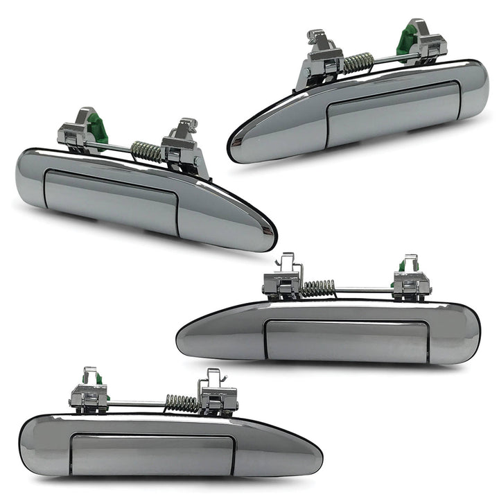 Outer Door Handle SET Chrome Fits Nissan Patrol GU Wagon 1997 - 2004