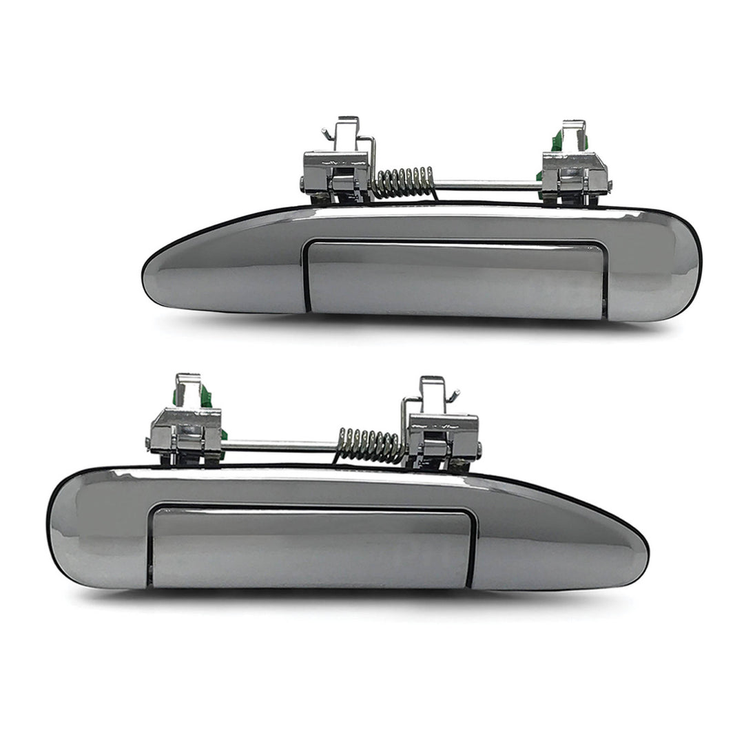 Outer Door Handle SET Chrome Fits Nissan Patrol GU Wagon 1997 - 2004