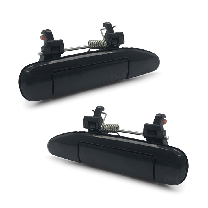 Outer Door Handle SET Black Fits Nissan Patrol GU Wagon 1997 - 2004