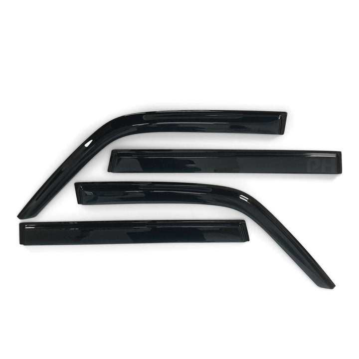 Weather Shield Window Visors SET 4 Piece Fits Nissan GU Patrol 1997 - 2016