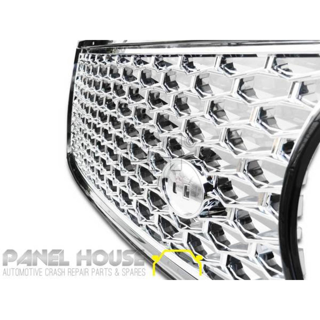 Upgrade Grille fits Range Rover L322 2006-2010 HSE Vogue