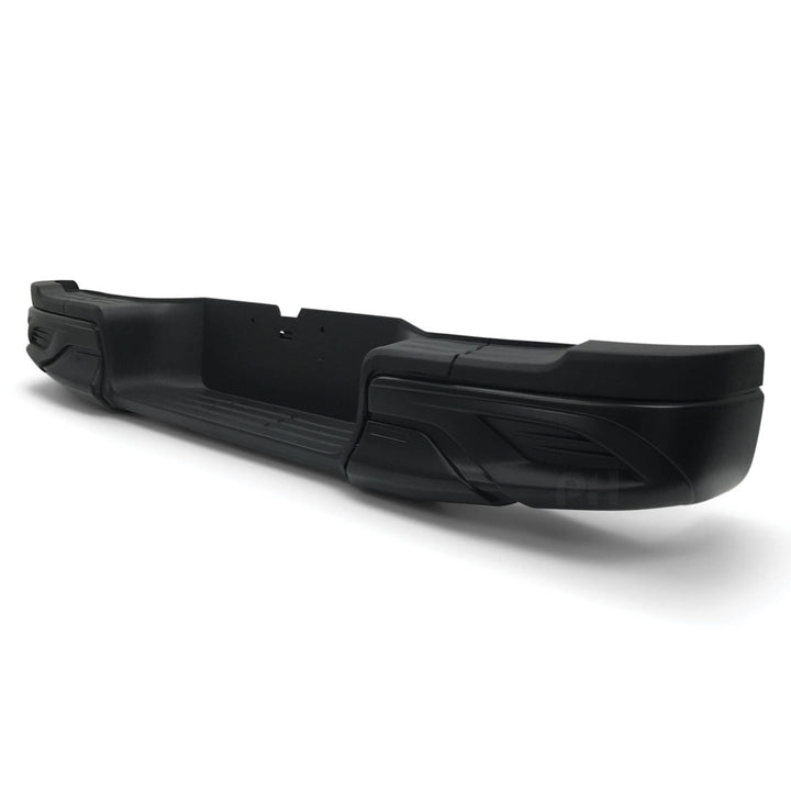 Rear Step Bumper Bar Black TRD Style Fits Toyota Hilux 2015 - 2020