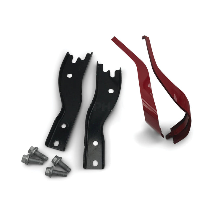 Rear Step Bumper Bar Black TRD Style Fits Toyota Hilux 2015 - 2020