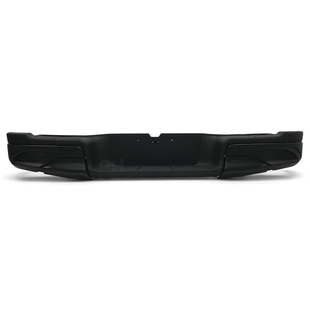 Rear Step Bumper Bar Black TRD Style Fits Toyota Hilux 2015 - 2020